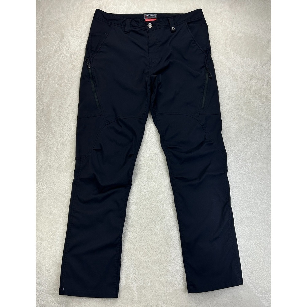 686 Anything Multi Shell Cargo Pants Mens 36x34 Blue Durable Stretch "Read"